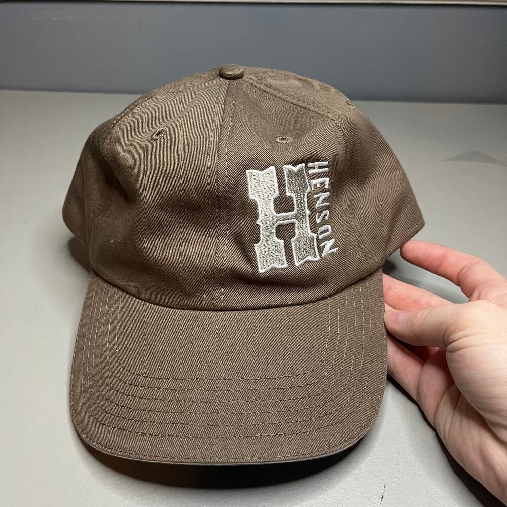 Richardson Cap Mens One Size Tan Henson Embroidered Cotton Baseball Hat